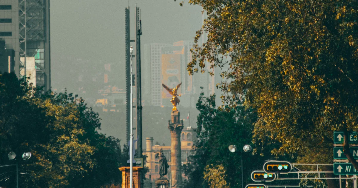 Mexico City travel scenery