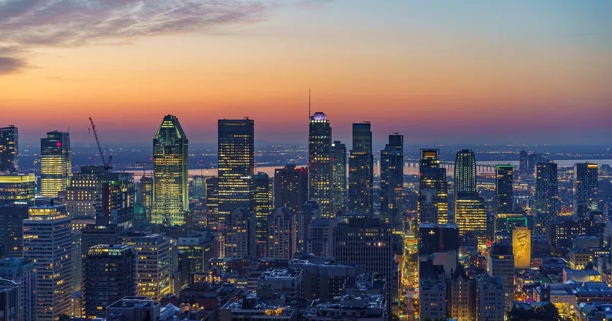 Montreal travel scenery