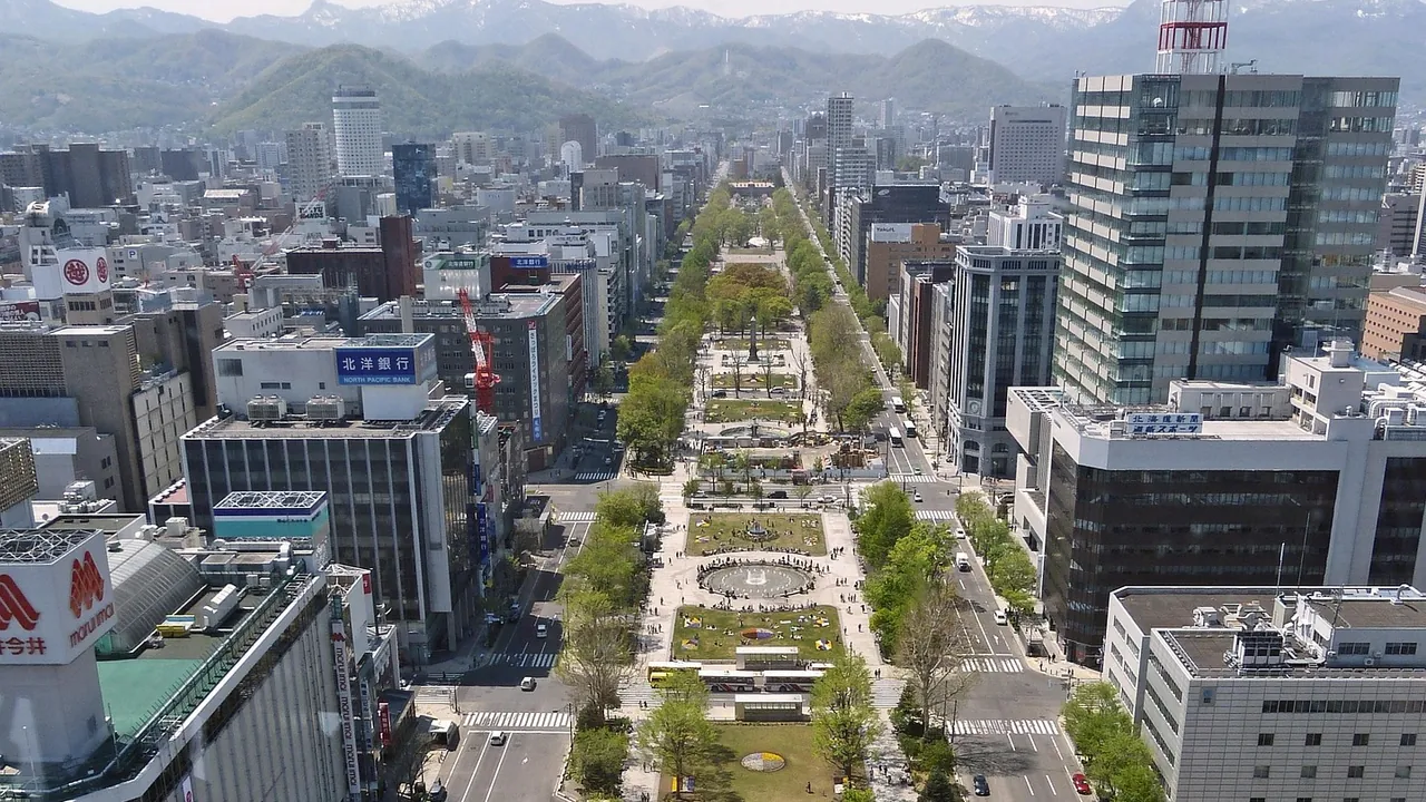 Odori Park in Sapporo